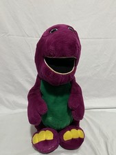 Vintage Lyons 26" Jumbo BARNEY The Purple Dinosaur 1993 Plush Stuffed Animal Toy