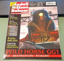 Maqueta Tren Nº 10 Oct. Wild Horse GG1 2005 el cocodrilo americano