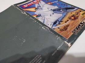 After Burner 3 (III) Sega CD Instruction Manual With Registration Only No Game