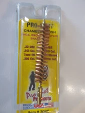 Pro-Shot Bore Brush Bronz Bristles Brass Core for .308/.30-06 & More NEW (F-1)