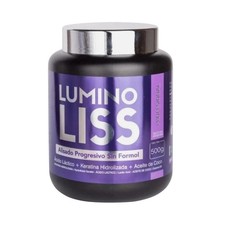 LUMINO LISS Alisado Progresivo Sin Formol 500ml Keratina Brillo Espejo