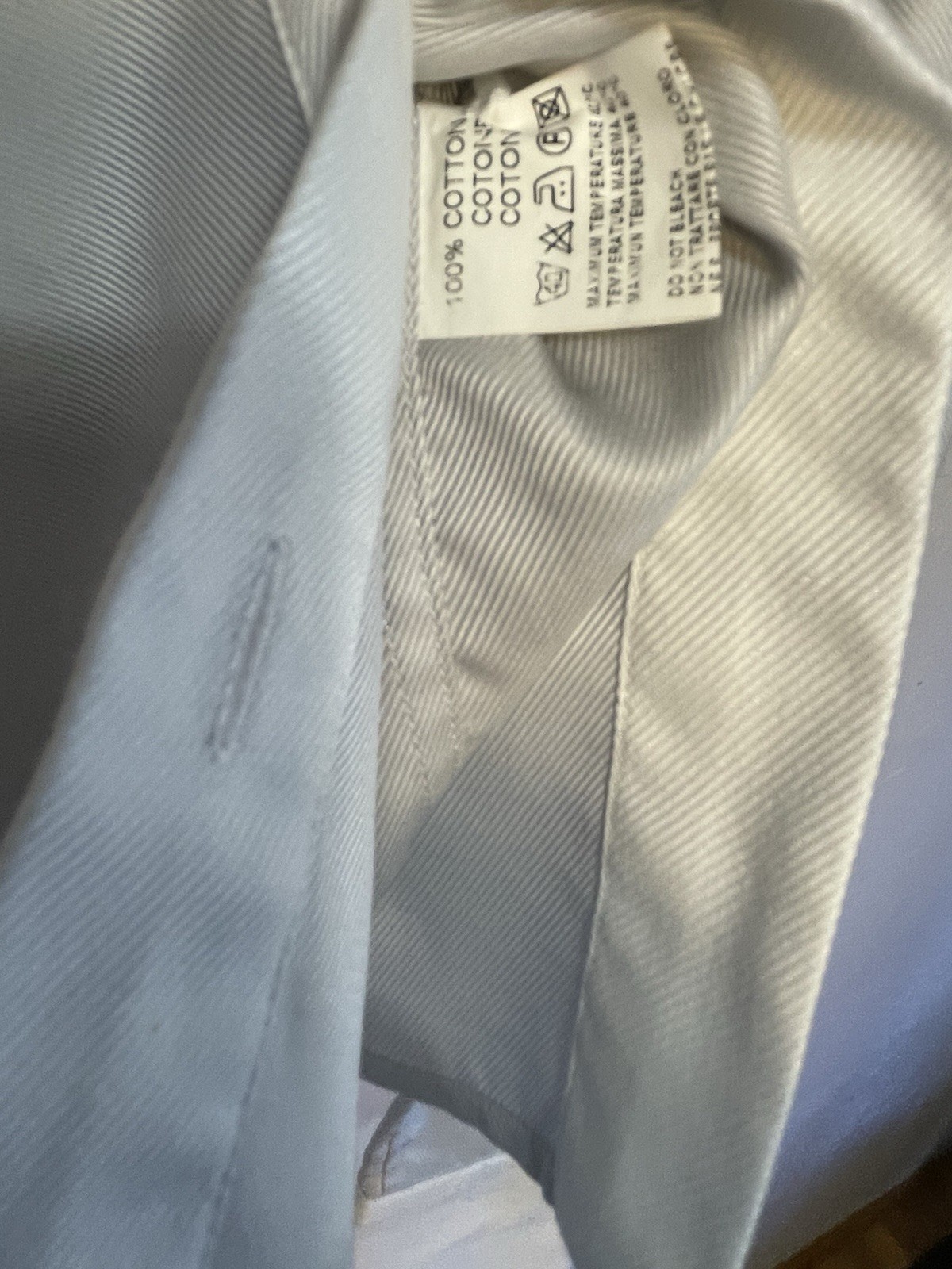 Robert Talbott Size 2 Cotton Button Down Shirt Bl… - image 6