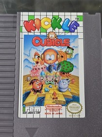 Kickle Cubicle NES Nintendo, 1990 Completo CIB Juego Manual Caja Aut&eacute;ntico PROBADO