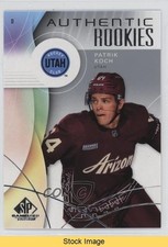 2024-25 Upper Deck SP Game Used Authentic Rookies Patrik Koch #268 READ m8r