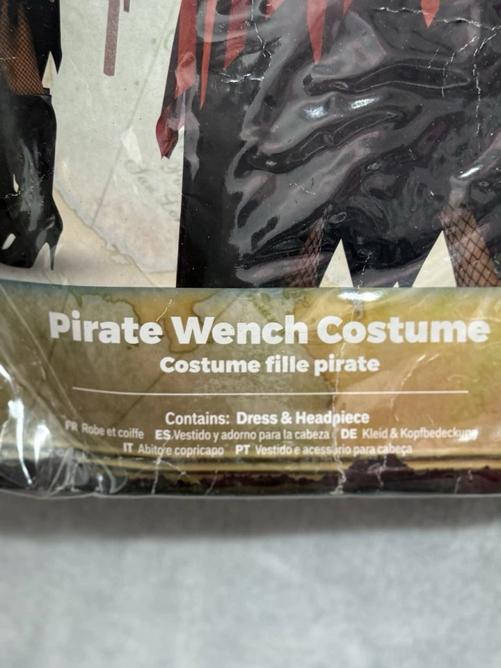 Smiffys Pirata Mujer Halloween Disfraz Juegos con disfraces Mujer Pequeña Nuevo Foto 4 de 4