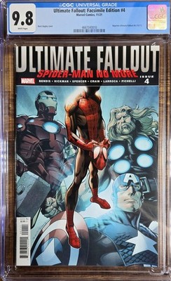 Ultimate Fallout: Facsimile Edition #4 CGC 9.8  (Marvel Comics, Nov 2021)