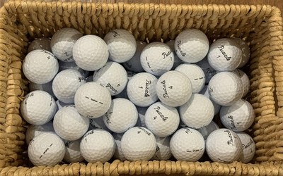 Puzzle Golfball EcoFeel X-Out 48 Stk. 2-Layer Recycelter Core AAAA Lakeballs