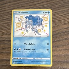 The Pokémon Company Suicune SV022/SV122 Shining Fates Shiny Holo Rare 120HP on eBay