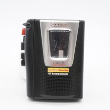 Sony TCM-16 Cassette Recorder/Player Cassette-Corder Walkman Needs Belts 