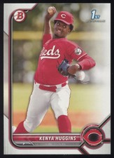2022 Bowman Draft #BD-140 Kenya Huggins  Cincinnati Reds