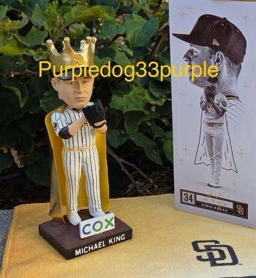 記念グッズ Padres / Michael King / Bobblehead 🟨🟫 San Diego Padres Michael King Bobblehead SGA 8/20/25 🟨🟫 | eBay
