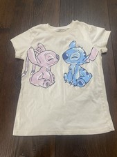 Girls Disney Stitch Shirt Size 7/8 11