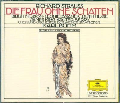 Richard Strass Die Frau Ohne Schatten 3x CD Box Set 1985 Bohm Nilsson King