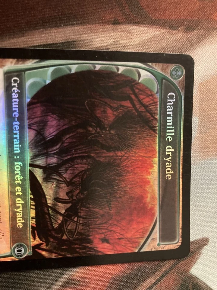 Future Sight Dryad Arbor FOIL MTG Card French Language Used - Image 2 of 4