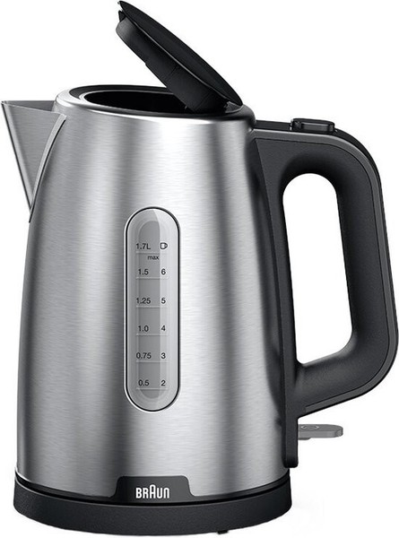 Braun Purshine Wasserkocher WK1500 BK – Teekocher Mit 360° Basis, Abschaltautoma-image