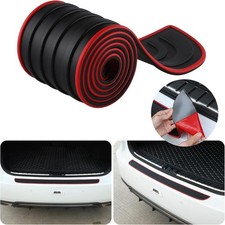 Car Rear Bumper Protector, 41inch x3.5inch Car/SUV Universal Rubber Anti-Scratch