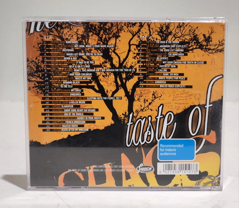 The Best of Taste of Chaos Three - 2 Discs CD+DVD - Shock Records - CTX357CD - Image 2 of 4