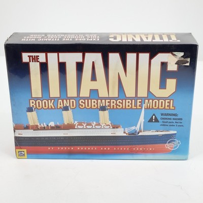 Titanic Book & Submersible Model Set 1999 Susan Hughes & Steve Santini