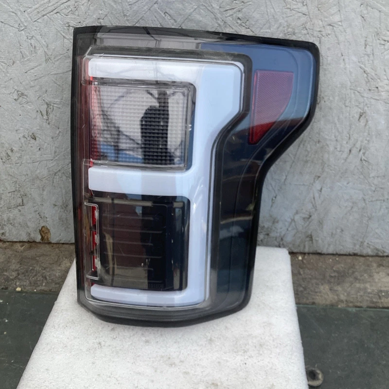 15-18 Ford F-150 passenger side right RH LED Tail Light Black after Market