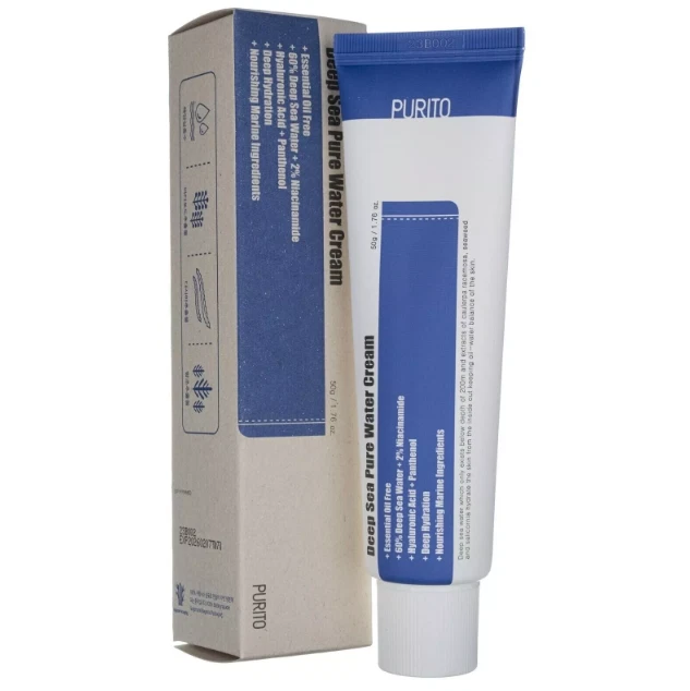 Purito Deep Sea Pure Water Cream 50ml - Boxed UK Seller