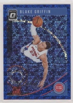 2018-19 Panini Donruss Optic Fast Break Blue Prizm 32/50 Blake Griffin #140 z7h