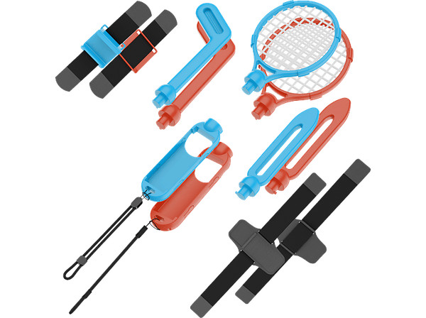 Pack accesorios Switch 2 - Ardistel Blackfire Sports Pack 14in1, Azul y Rojo