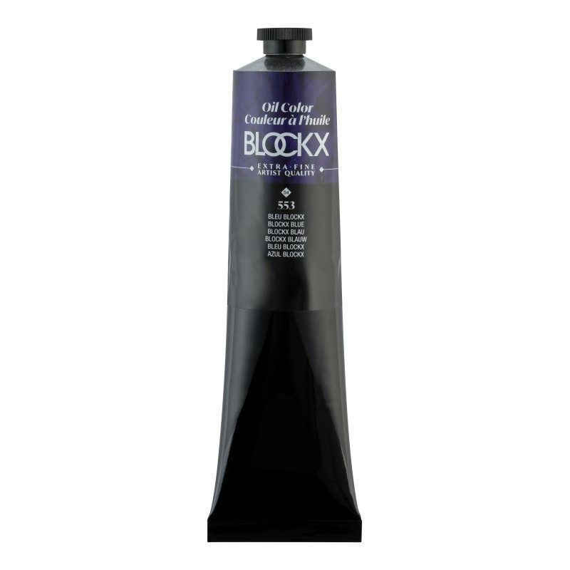 Bleu Blockx peinture à l'huile extra-fine 200ml idéale pour paysages et ciels