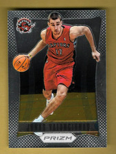JONAS VALANCIUNAS 2012-13 PANINI PRIZM 1ST YR OF PRIZM ROOKIE RC CARD #280 NBA