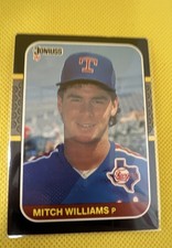 1987 Donruss - Mitch Williams #347 (RC)