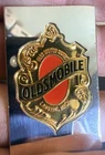 Sterling SILVER OLDSMOBILE AUTOMOBILE  ENAMELED EMBLEM Ignot BAR Franklin Mint