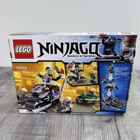 Rare LEGO 70722 Ninjago Overborg Attack Retired Set 100% Complete Box Manual
