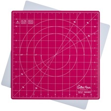 12x12" Rotating Cutting Mat Locking  Rotating Self-Healing Cutting Board