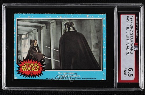 1977 OPC Star Wars #45 The light sabre