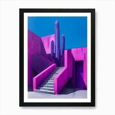 Cactus 24 Art Print Framed Wall Art Poster Canvas Print Picture
