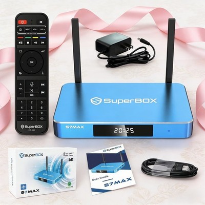 SuperBox S7 Max | Official Store Authorized | 24/7 Immediate Support | Same Day