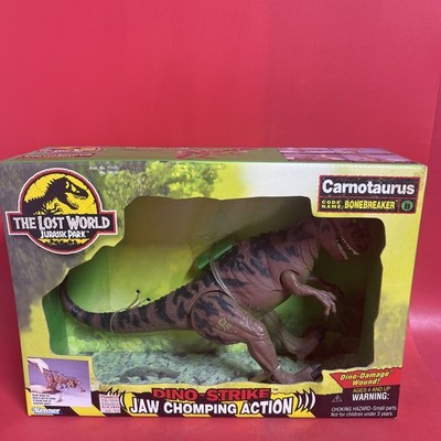 Vintage 1997 Kenner The Lost World Jurassic Park Carnotaurus Bonebreaker NIB