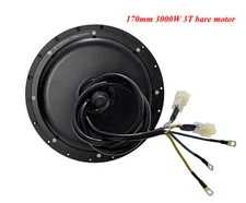 170mm/190mm dropout 72V 3000W 45H 80-90KMH 3T version NBpower motor.