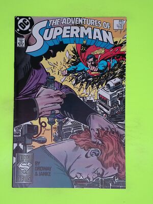 Adventures of Superman #445 Vol. 1 1988 DC Comics 7.0 Comic Book K58-121
