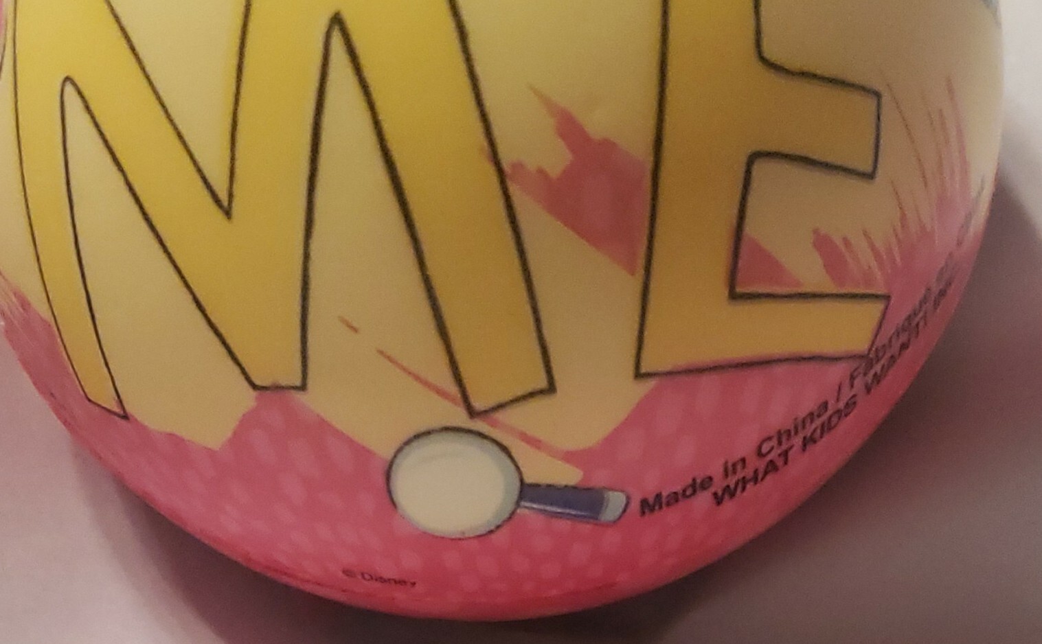 Disney Minnie Mouse Squeezable Foam Ball Fidget AntiStress Toy What Kids Want 4"