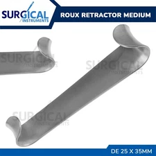 Roux Retractor DE 25 x 35mm Medium - Surgical Instruments Stainless German Grade