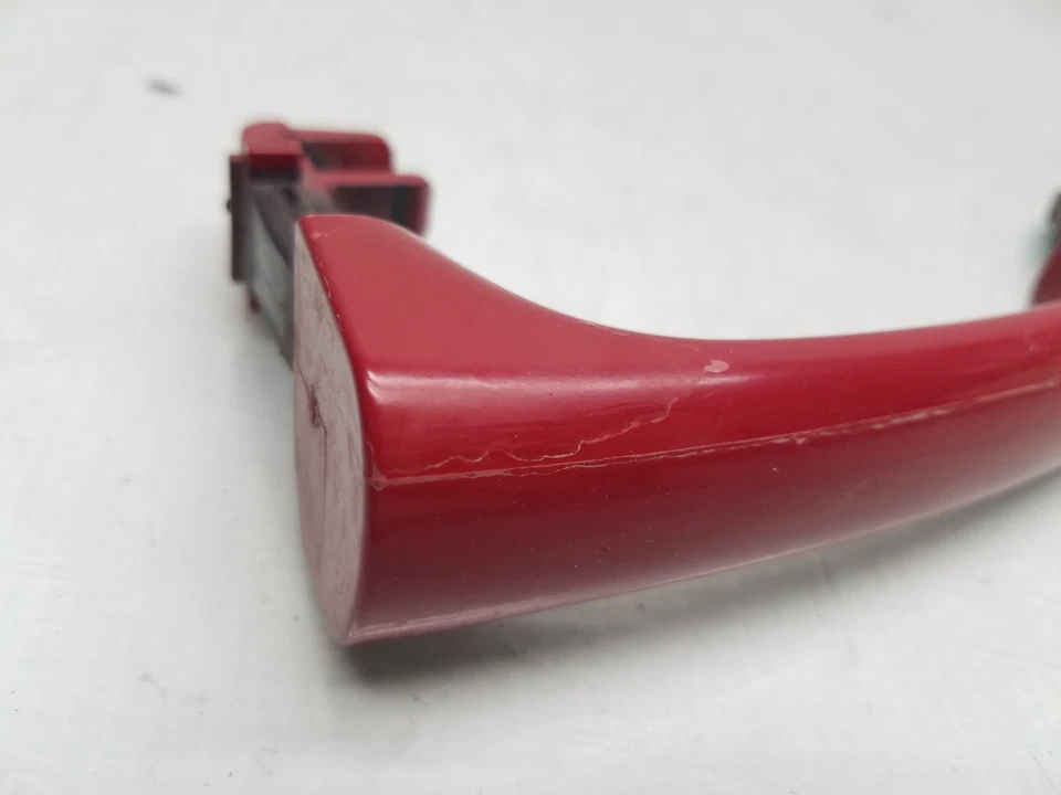 Mercedes-Benz R171 SLK350 2005 2006 manija de puerta delantera derecha - 390 rojo Marte Foto 3 de 4