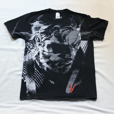 L GEAR SOLID Tシャツ Metal Gear Solid V 5 x LVLP T Shirt Konami AOP Video Game Venom
