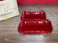 1961 Buick Lesabre Tail Light Lenses Lh Rh Pair 725
