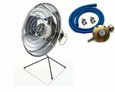 STUFA A PARABOLA A GAS GPL VALVOLA DI SICUREZZA + REGOLATORE GAS +TUBO +FASCETTE