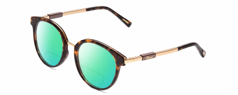 Gafas de sol Chopard Cerámica VCH239 Unisex Polarizadas BIFOCALES Tortuga/Oro Rosa 50 mm Foto 4 de 4