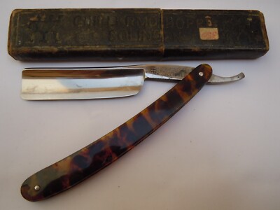 Henckels Guillermo Hoppe 14 Solingen Rasiermesser, shave ready +7/8