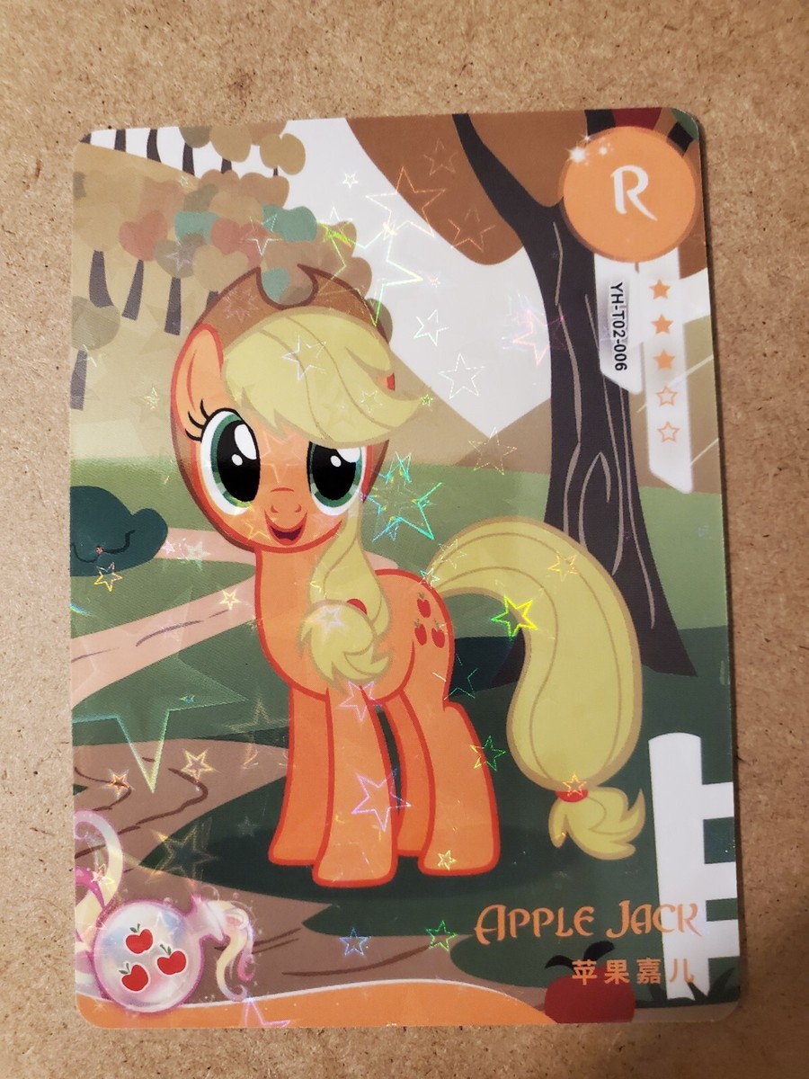 Apple jack yh-t02-006 my little pony kayou trading card R