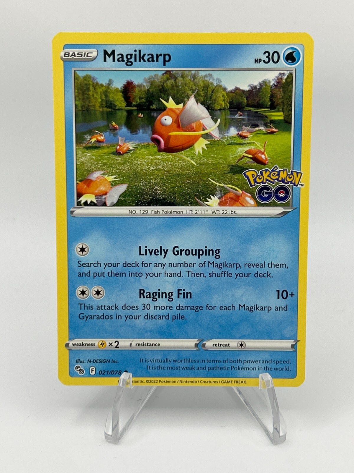 Magikarp - #021/078 Pokemon GO (PGO)