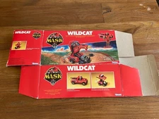 M.A.S.K 1985 Wildcat (empty) BOX only mask kenner
