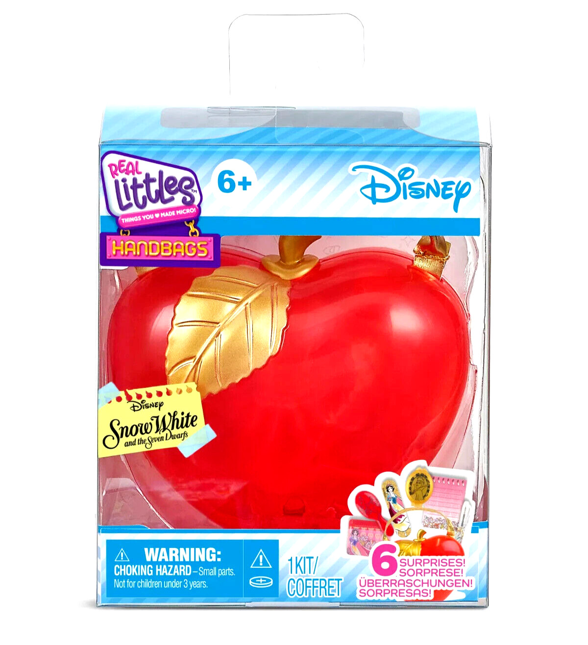 Real Littles Bolsos Disney BLANCANIEVES y los siete enanitos bolso con sorpresas